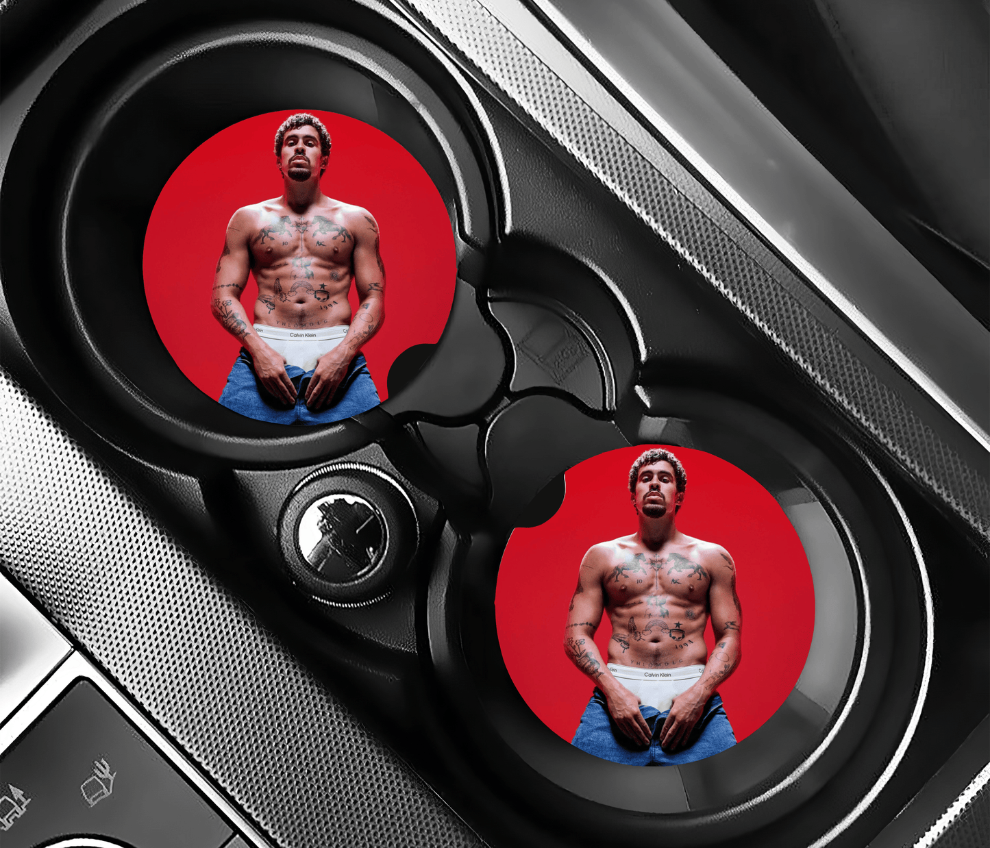 Benito Car Coasters | 2.75" Absorbent Set of 2