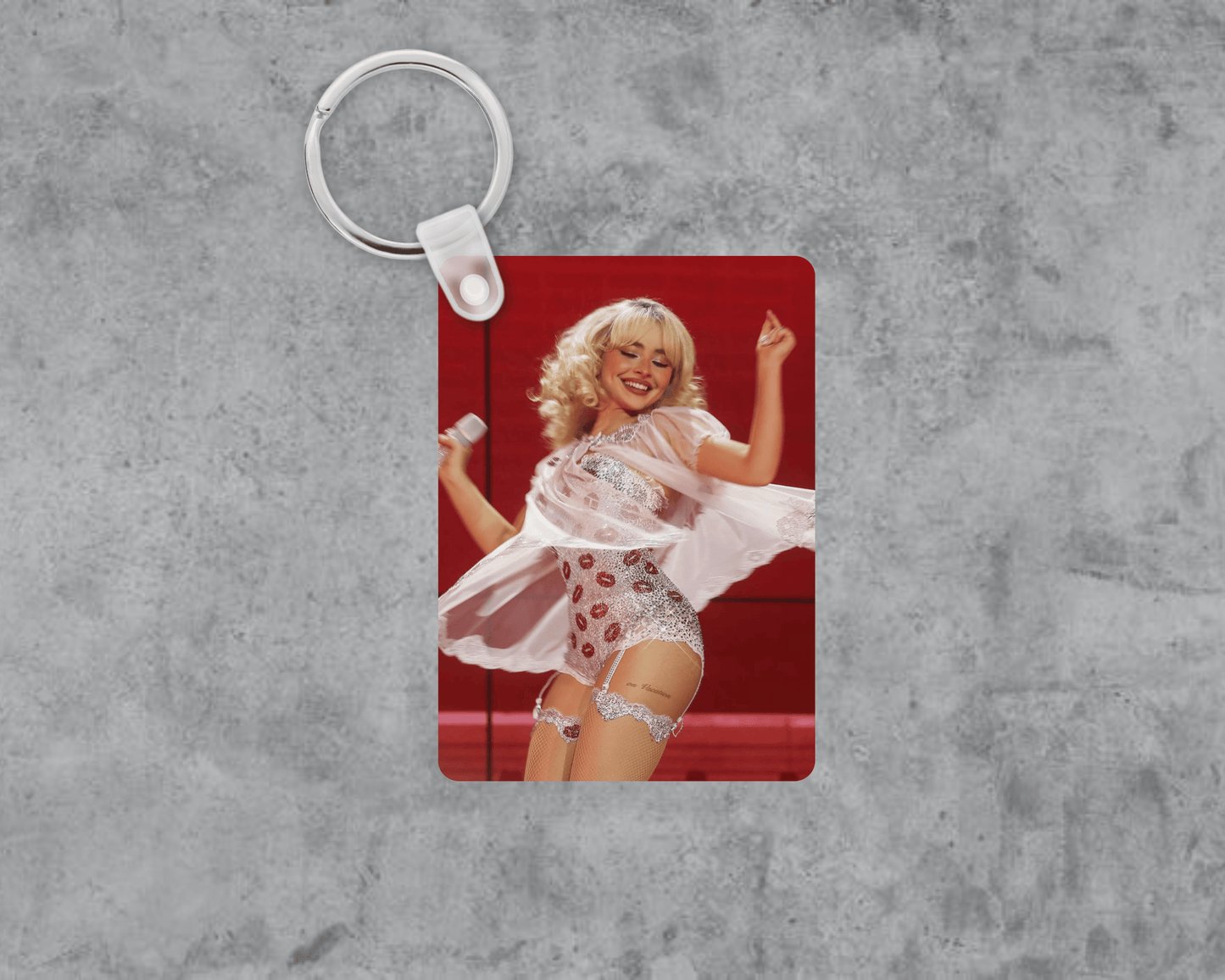 Sabrina Acrylic Keychain | Double-Sided 1.6" x 2.4"