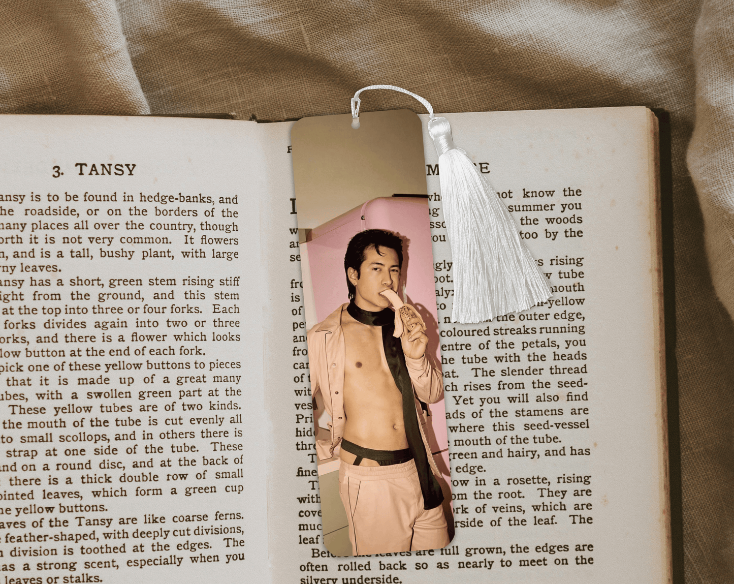 Hudson Hockey Romance Aluminum Bookmark | Double-Sided 2x6 Metal Bookmark