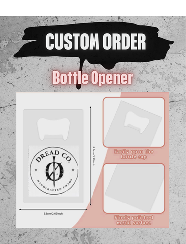 Custom Bottle Opener | Personalized Stainless Steel Wallet Bottle Opener