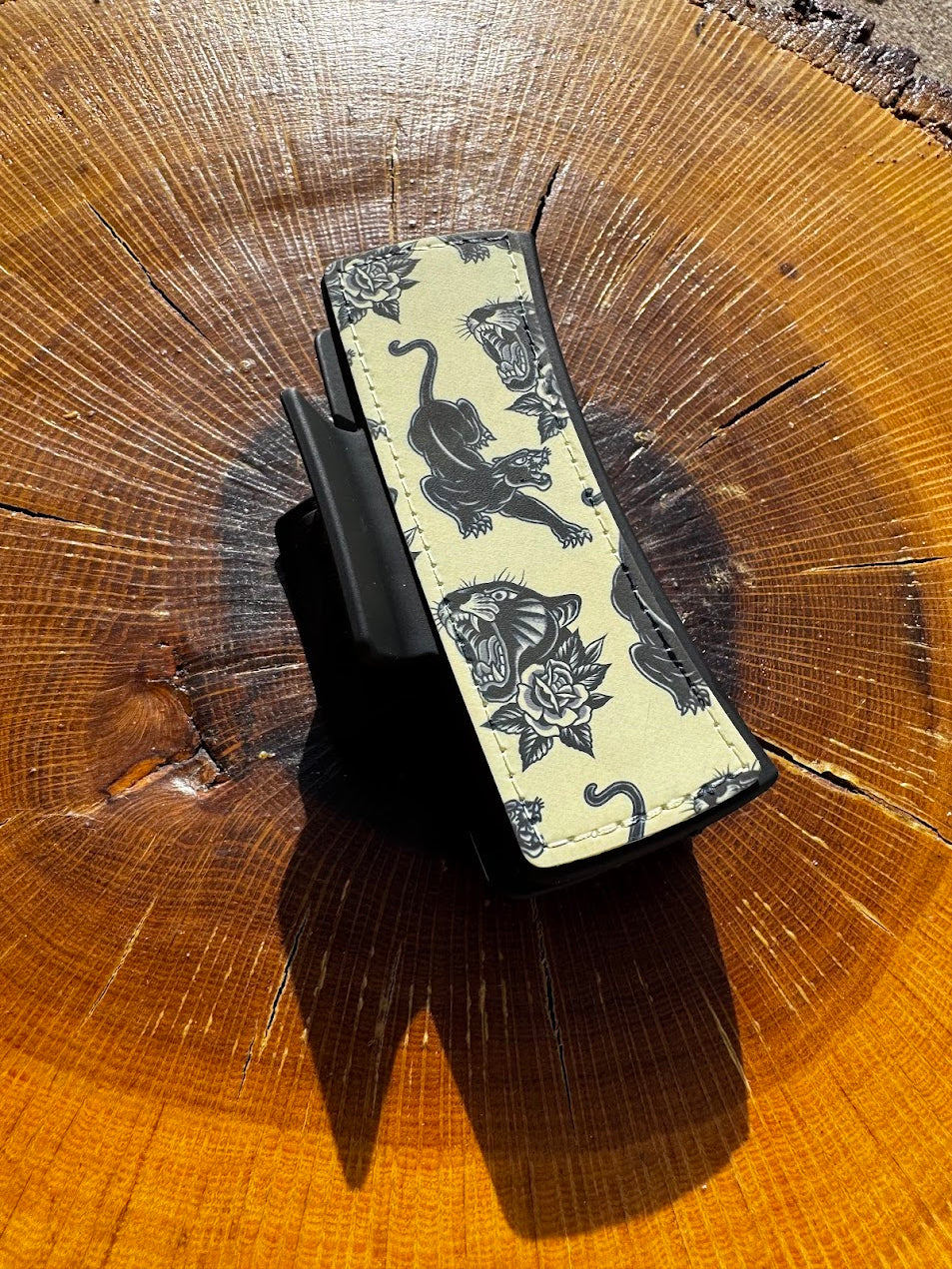 Tattoo Panther Claw Clip | 4" Double-Sided Hair Clip