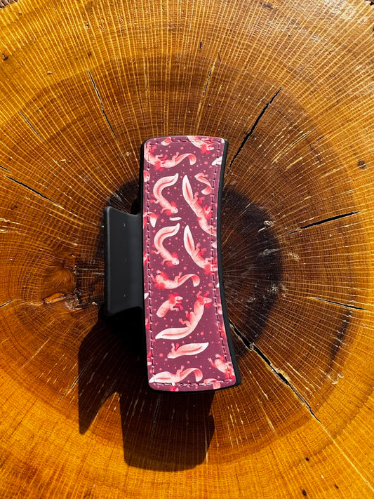 Axolotl Claw Clip | 4" Double-Sided Hair Clip