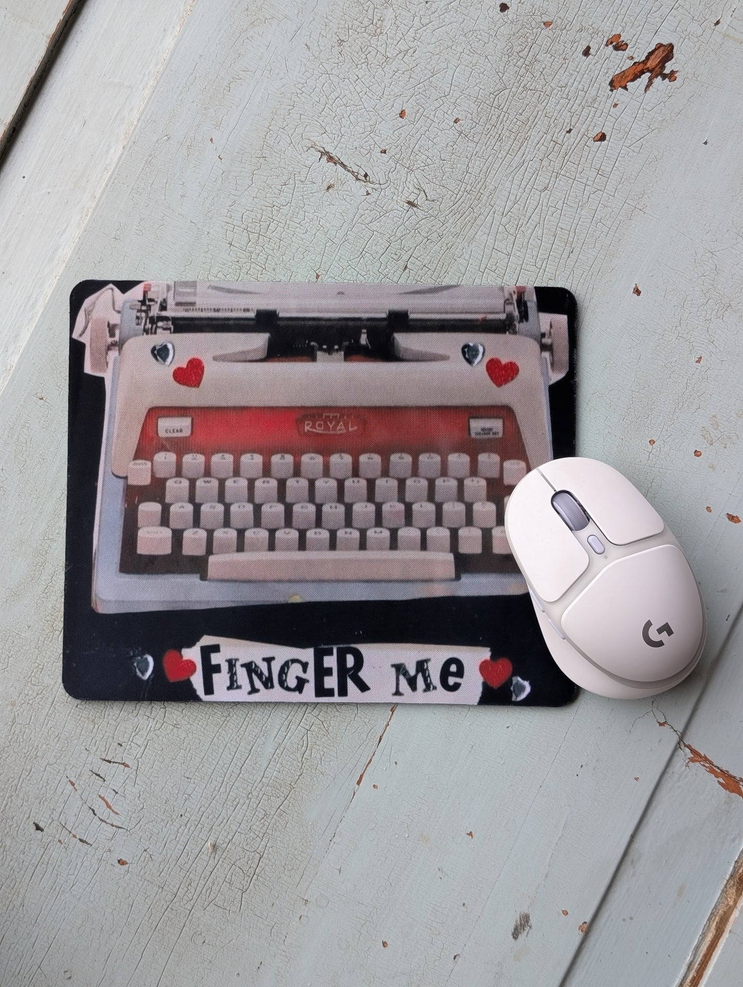 Finger Me Mouse Pad – Smooth Non-Slip Desk Mouse Pad (8.5 x 7.1 in)