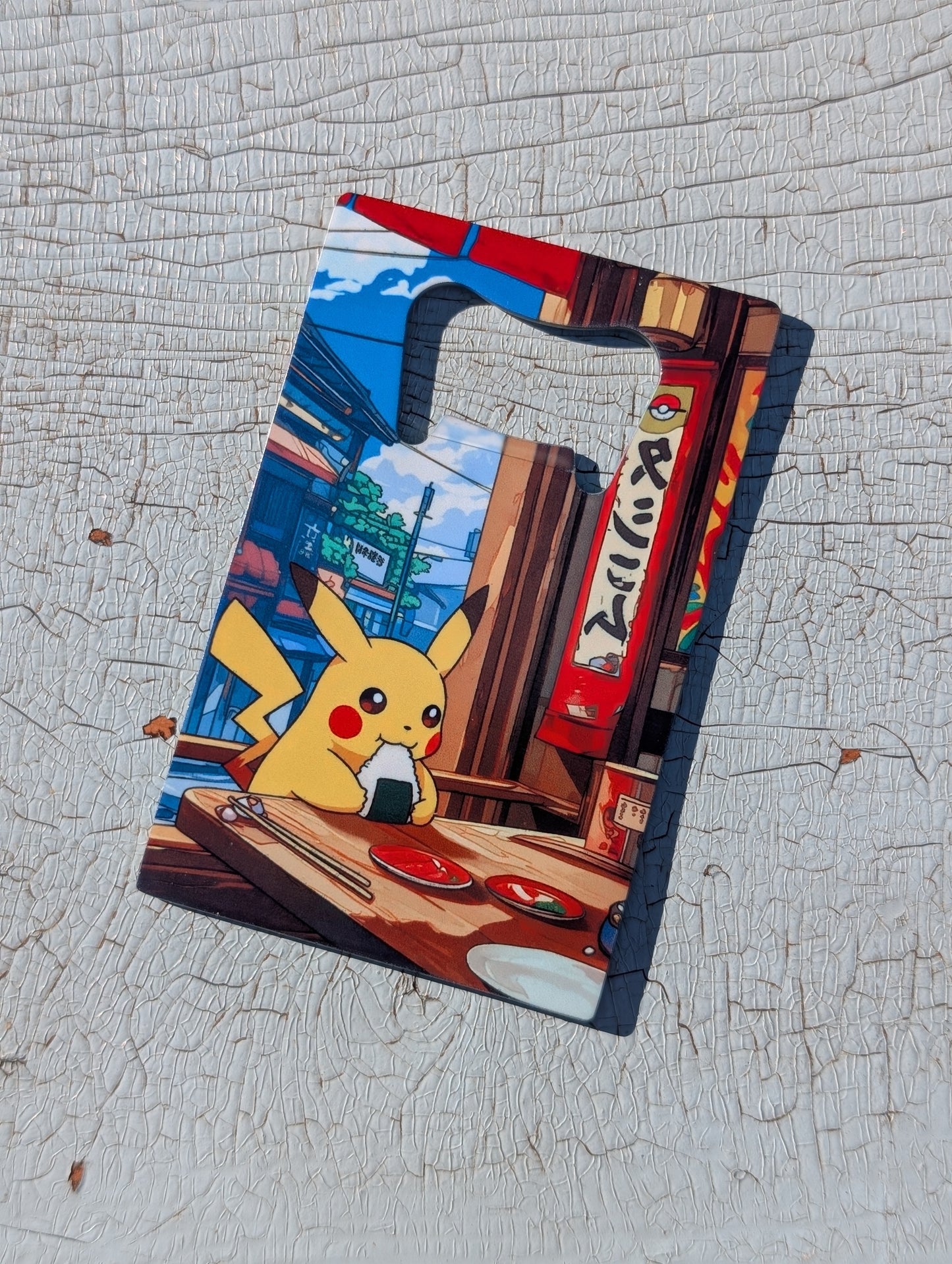 Electric Pika Wallet Bottle Opener | Stainless Steel Card Bottle Opener