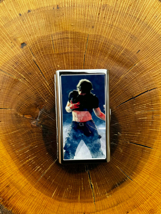 Kpop Straykids Bangchan Metal Cigarette Case | Slim Wallet & Card Holder