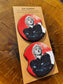 Kpop Straykids Leeknow Car Coasters | Set of 2 Holder Coasters