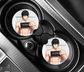 Anime Boyfriends Jail Sign Car Coasters | 2.75" Absorbent Set of 2