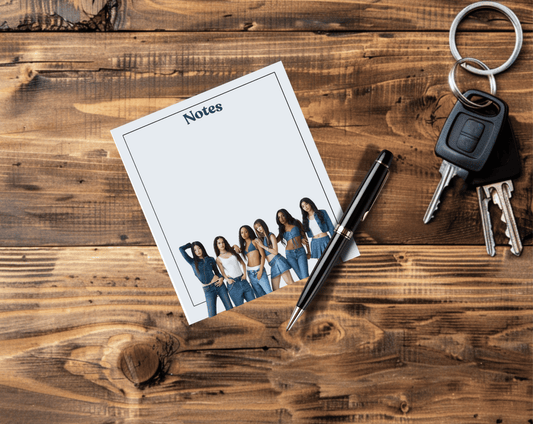 Katseye Memo Pad | 3.5" x 4" Notepad – 40 Sheets