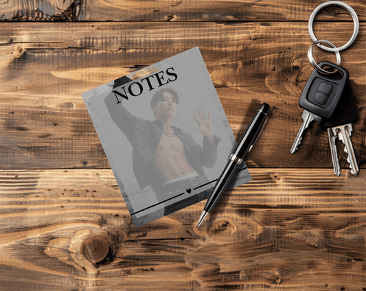 Kpop Kookie Memo Pad | 3.5" x 4" Notepad – 40 Sheets