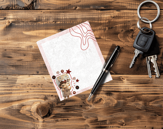 Hirino Memo Pad | 3.5" x 4" Notepad – 40 Sheets