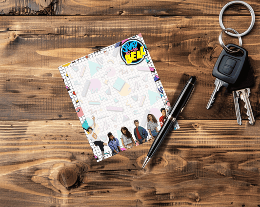 80s Movie Retro Memo Pad | 3.5" x 4" Notepad – 40 Sheets