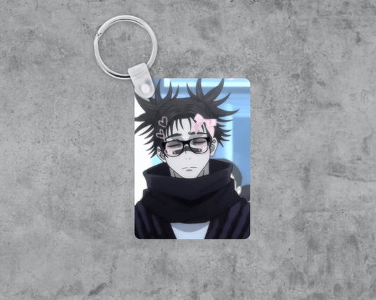 Coquette Anime Boyfriend Acrylic Keychain | Double-Sided 1.6" x 2.4"