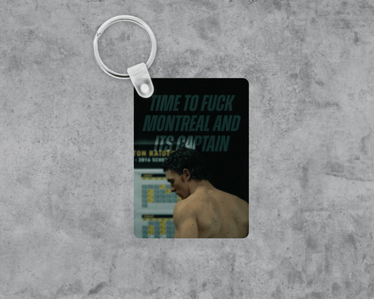 Hockey Romance Ilya Acrylic Keychain | Double-Sided 1.6" x 2.4"