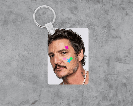 Pedro Acrylic Keychain | Double-Sided 1.6" x 2.4"