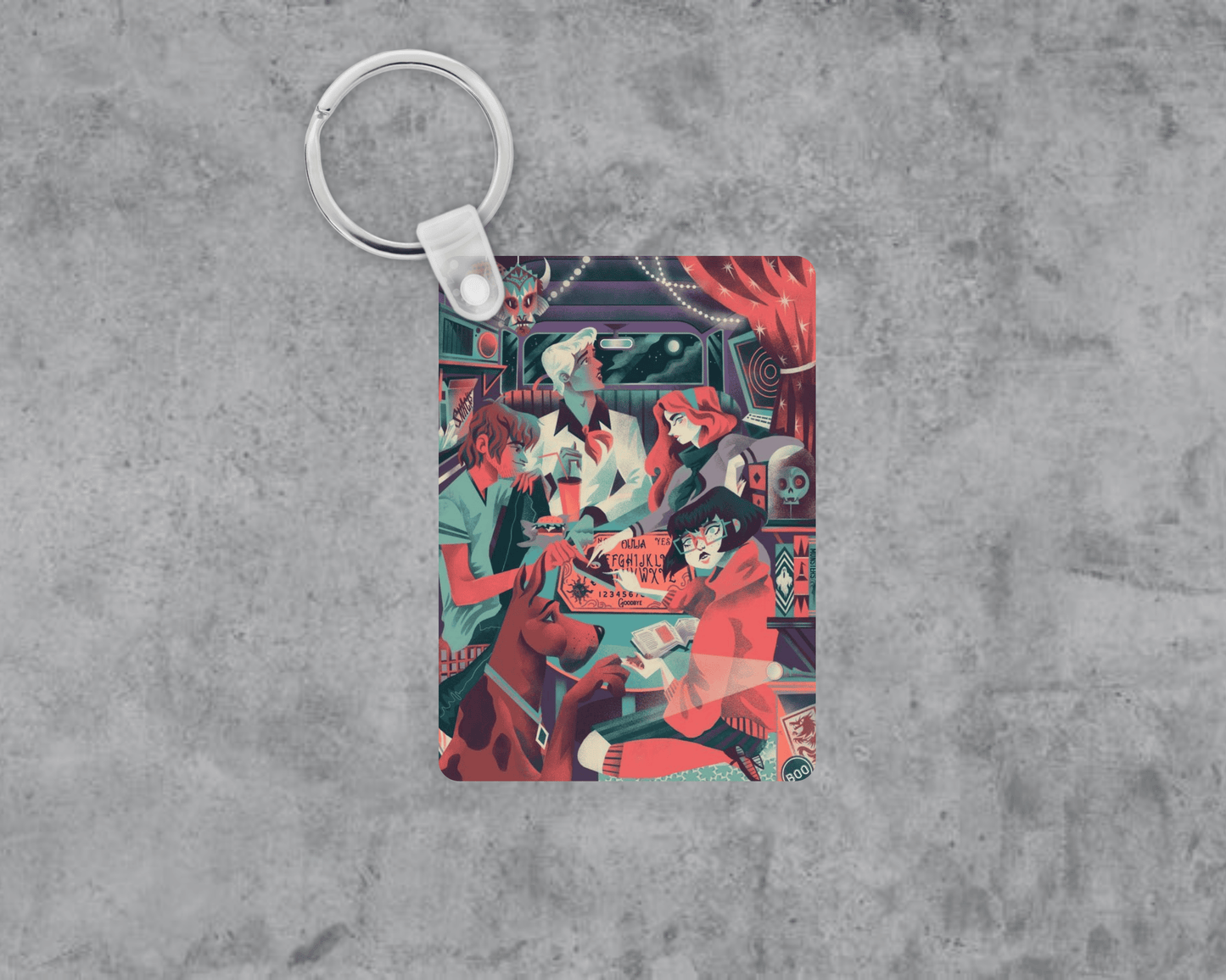 Mystery Gang Acrylic Keychain | Double-Sided 1.6" x 2.4"