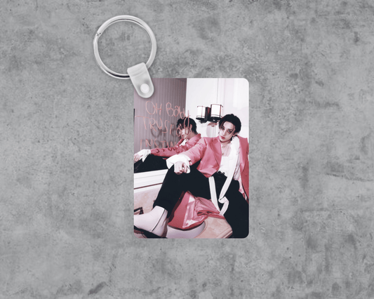 Kpop Straykids Bangchan Do It Acrylic Keychain | Double-Sided 1.6" x 2.4"