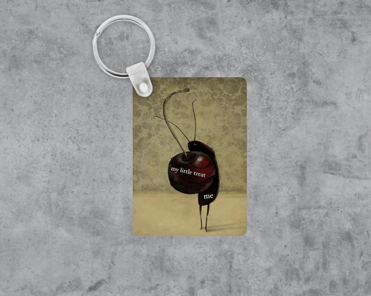 Need A Little Treat Acrylic Keychain | Double-Sided 1.6" x 2.4"