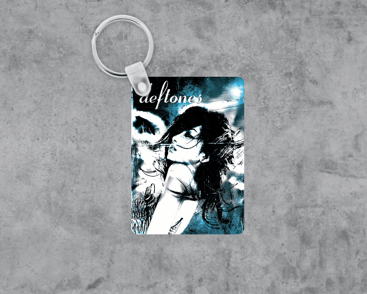 Deftones Acrylic Keychain | Double-Sided 1.6" x 2.4"