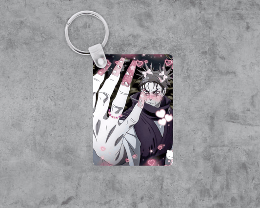 Sassy Anime Bf Acrylic Keychain | Double-Sided 1.6" x 2.4"