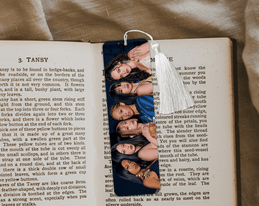 Katseye Aluminum Bookmark | Double-Sided 2x6 Metal Bookmark