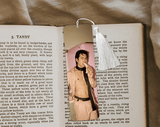 Hudson Hockey Romance Aluminum Bookmark | Double-Sided 2x6 Metal Bookmark