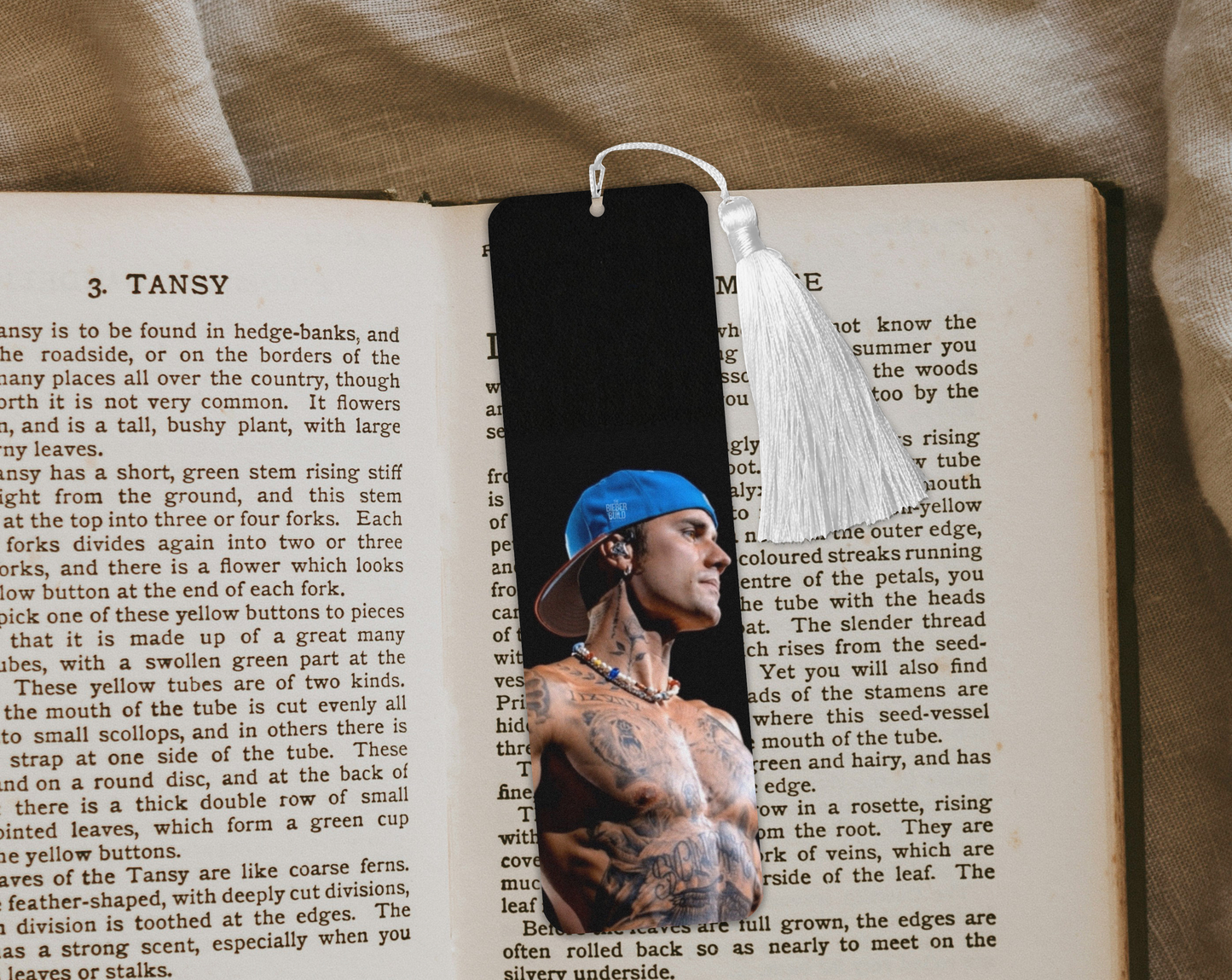 Bieber Fever Aluminum Bookmark | Double Sided 2x6 Bookmark