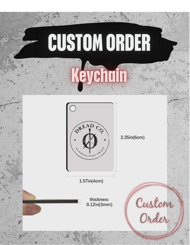 Custom Keychain | Personalized Photo or Text Keychain