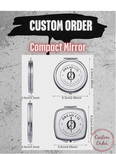 Custom Compact Mirror | Personalized 2.5" Pocket Mirror