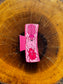 Pink Love Bugs Claw Clip | 4" Double-Sided Hair Clip