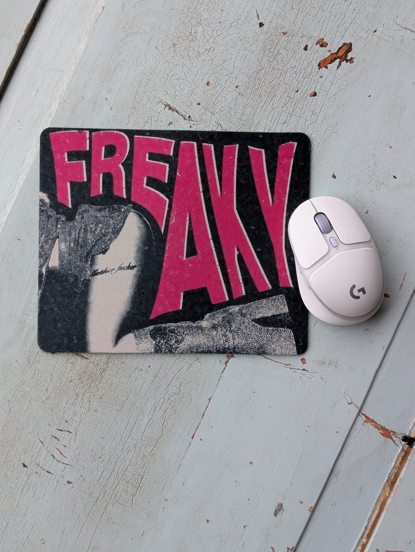 Freaky Mouse Pad – Smooth Non-Slip Desk Mouse Pad (8.5 x 7.1 in)