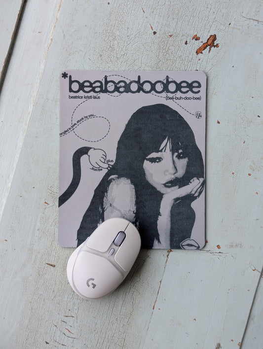 Beabadoo Indie Music Mouse Pad – Smooth Non-Slip Desk Mouse Pad (8.5 x 7.1 in)