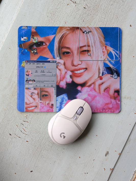 Kpop Straykids Felix Mouse Pad – Smooth Non-Slip Desk Mouse Pad (8.5 x 7.1 in)
