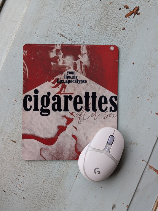 Cigarettes after Sex Mouse Pad – Smooth Non-Slip Desk Mouse Pad (8.5 x 7.1 in)