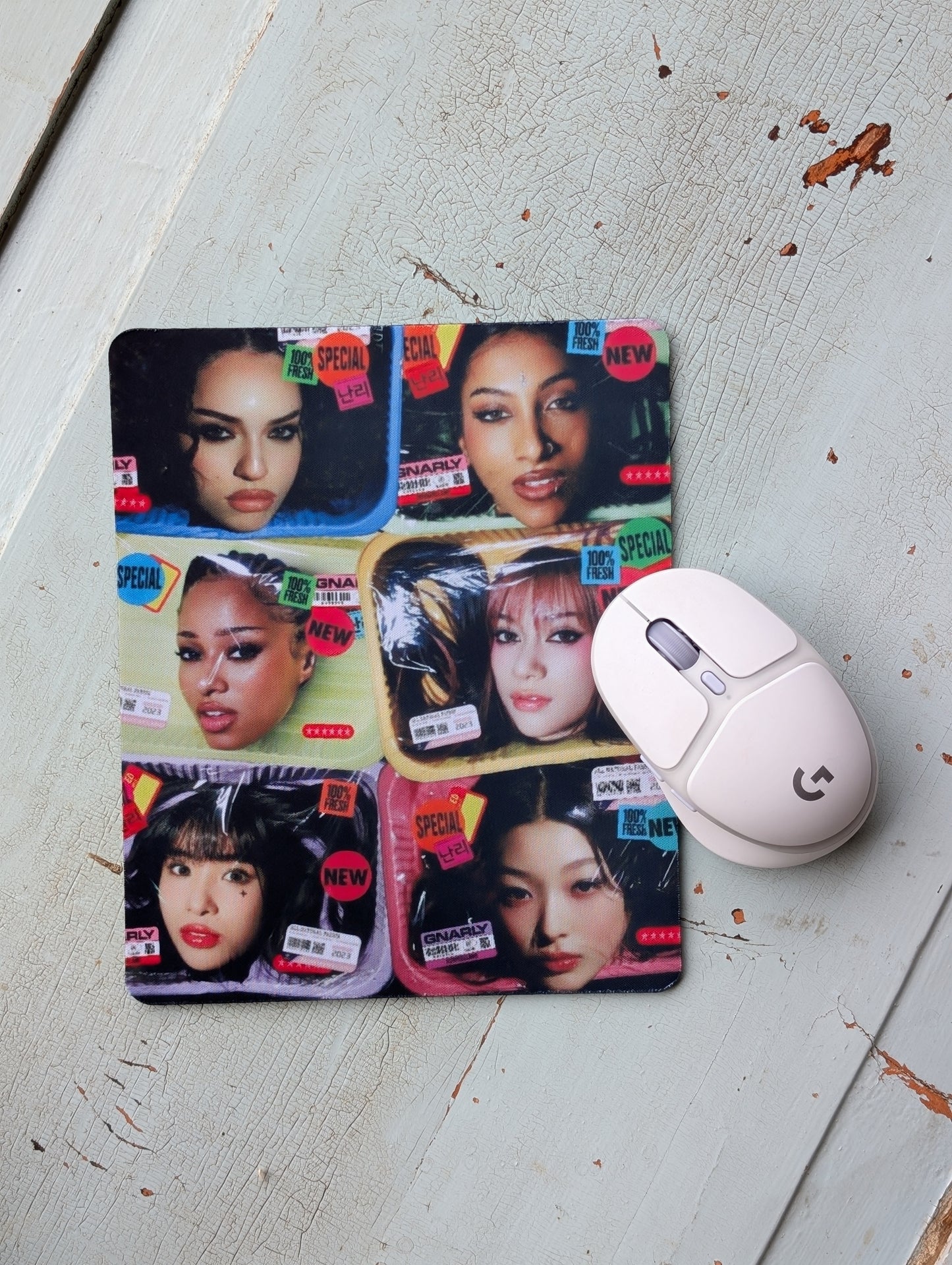Gnarly Mouse Pad – Smooth Non-Slip Desk Mouse Pad (8.5 x 7.1 in)