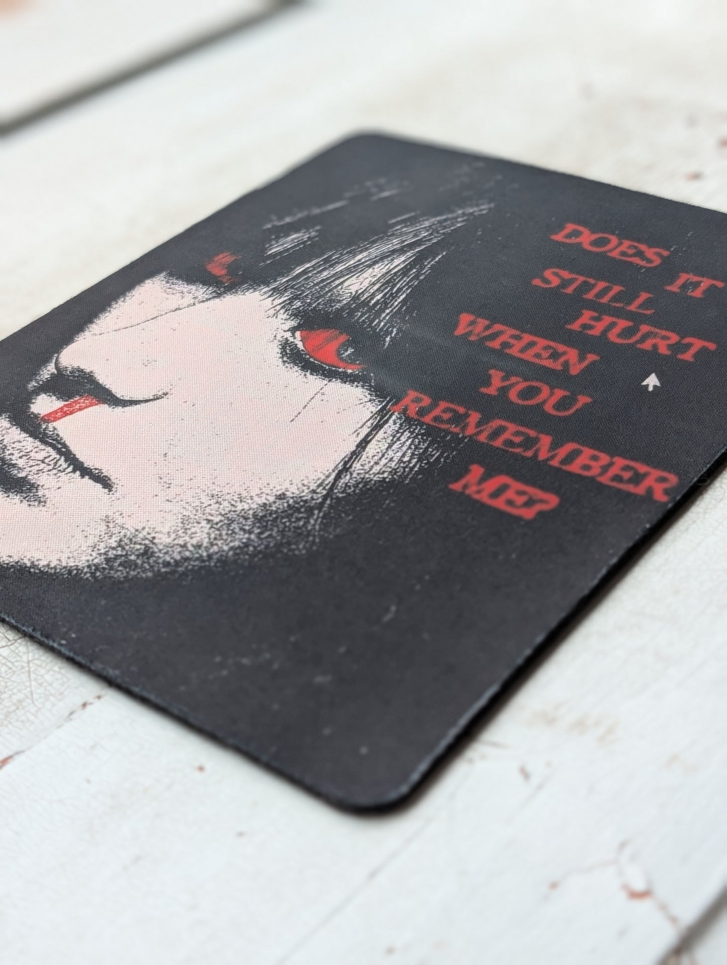 Grunge Aesthetic Mouse Pad – Smooth Non-Slip Desk Mouse Pad (8.5 x 7.1 in)