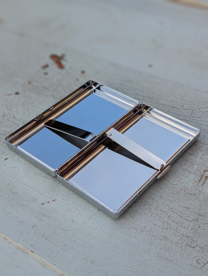 Kpop Straykids Hyunjin Metal Cigarette Case | Slim Wallet & Card Holder