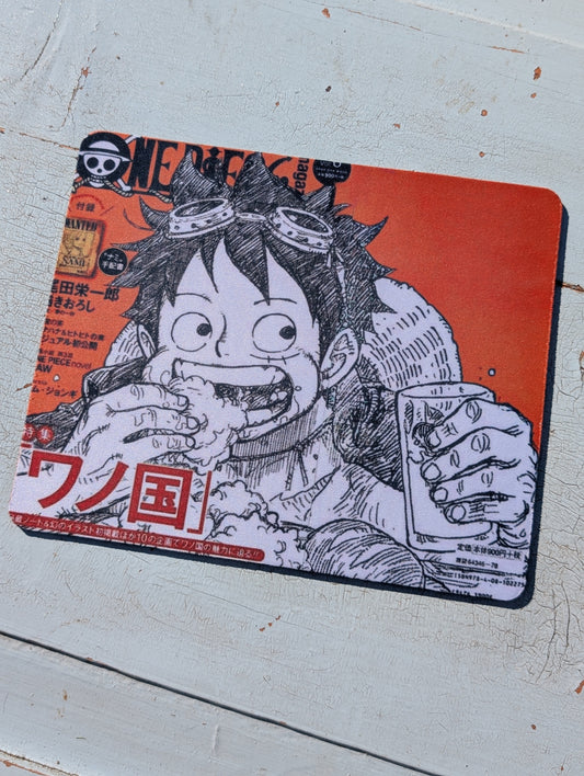 Pirate Anime Mouse Pad – Smooth Non-Slip Desk Mouse Pad (8.5 x 7.1 in)