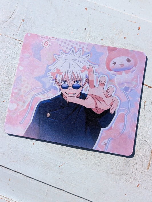 Anime Boyfriend Kawaii Mouse Pad – Smooth Non-Slip Desk Mouse Pad (8.5 x 7.1 in)