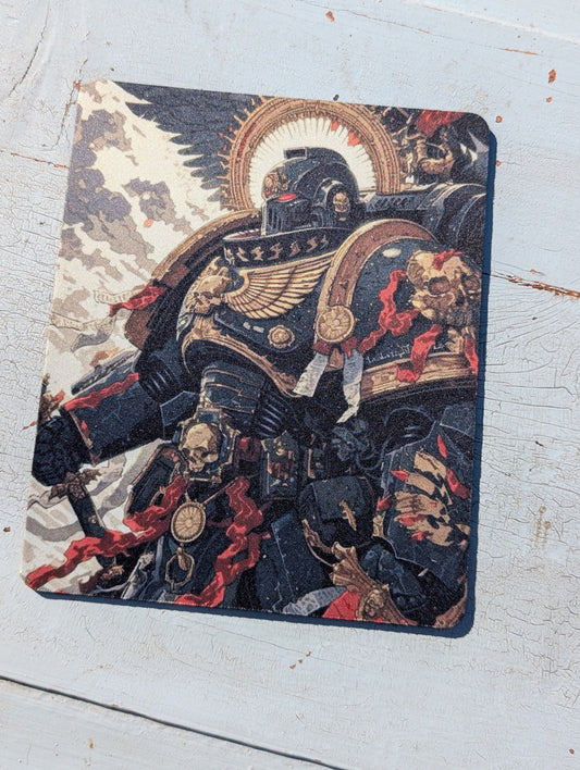 Space Soldier Mouse Pad – Smooth Non-Slip Desk Mouse Pad (8.5 x 7.1 in)