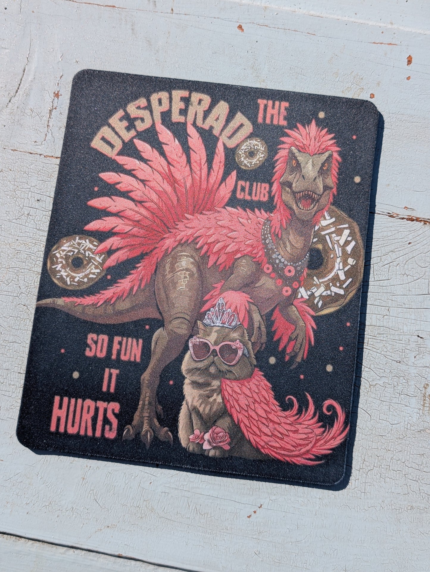 Dungeon Crawler Carl Princess Donut Mongo Mouse Pad – Smooth Non-Slip Desk Mouse Pad (8.5 x 7.1 in)