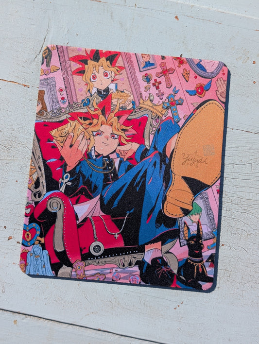 Fantasy Card Battle Mouse Pad – Smooth Non-Slip Desk Mouse Pad (8.5 x 7.1 in)