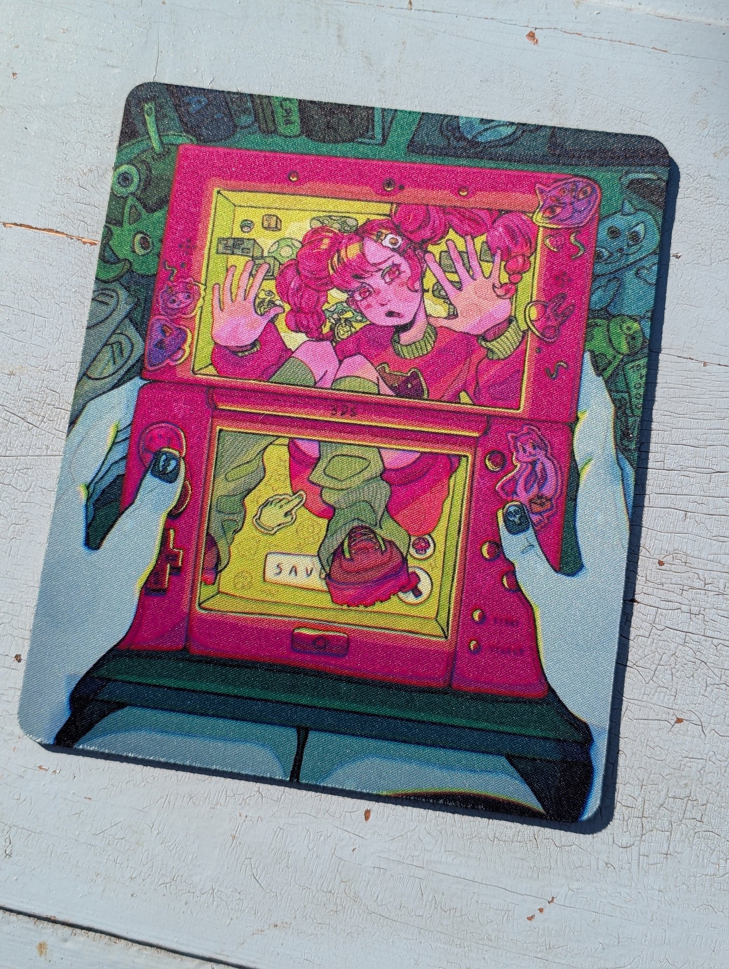 Stuck in Videogame Mouse Pad – Smooth Non-Slip Desk Mouse Pad (8.5 x 7.1 in)