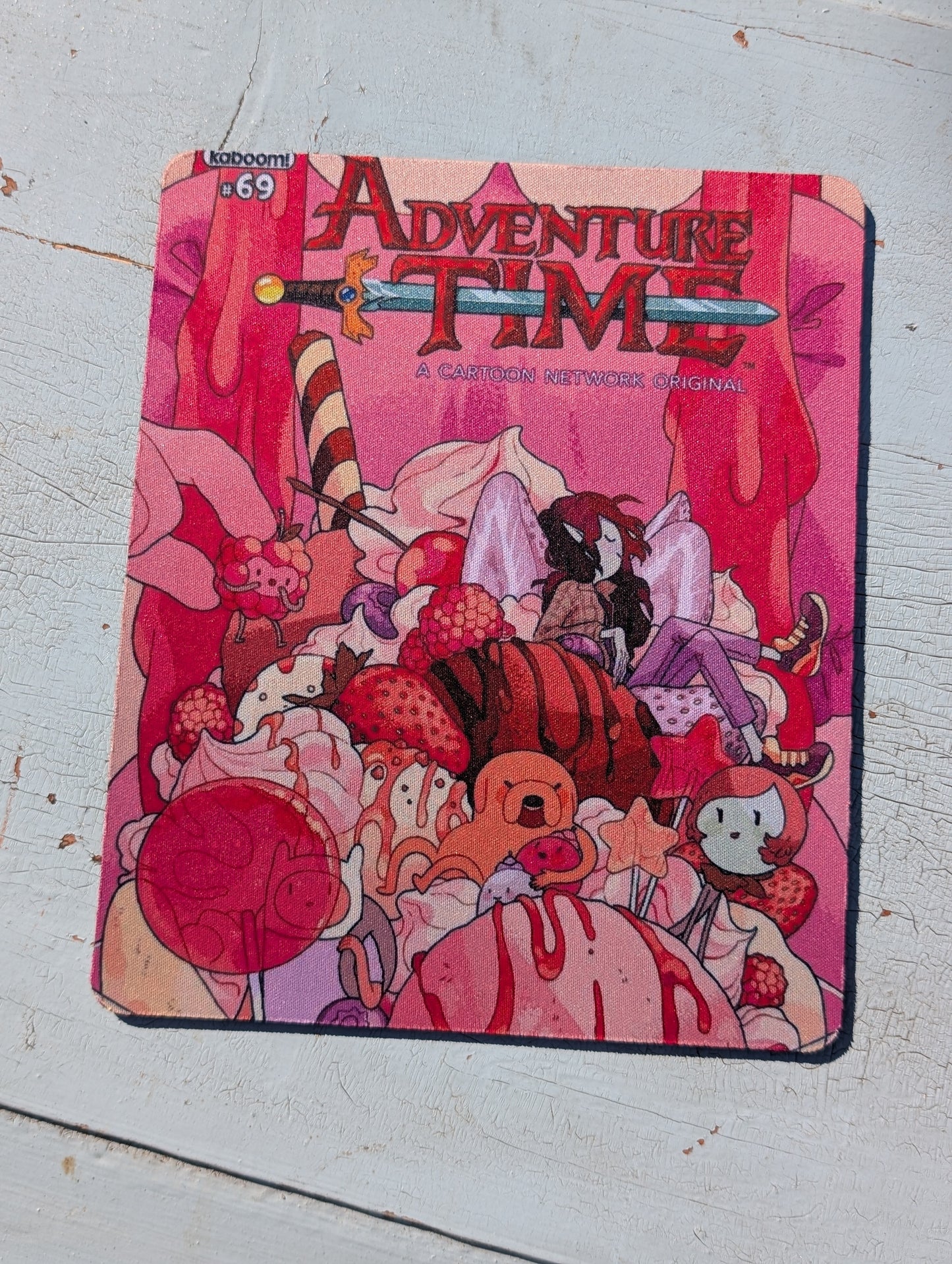 Cartoon Adventure Mouse Pad – Smooth Non-Slip Desk Mouse Pad (8.5 x 7.1 in)