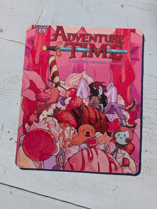 Cartoon Adventure Mouse Pad – Smooth Non-Slip Desk Mouse Pad (8.5 x 7.1 in)