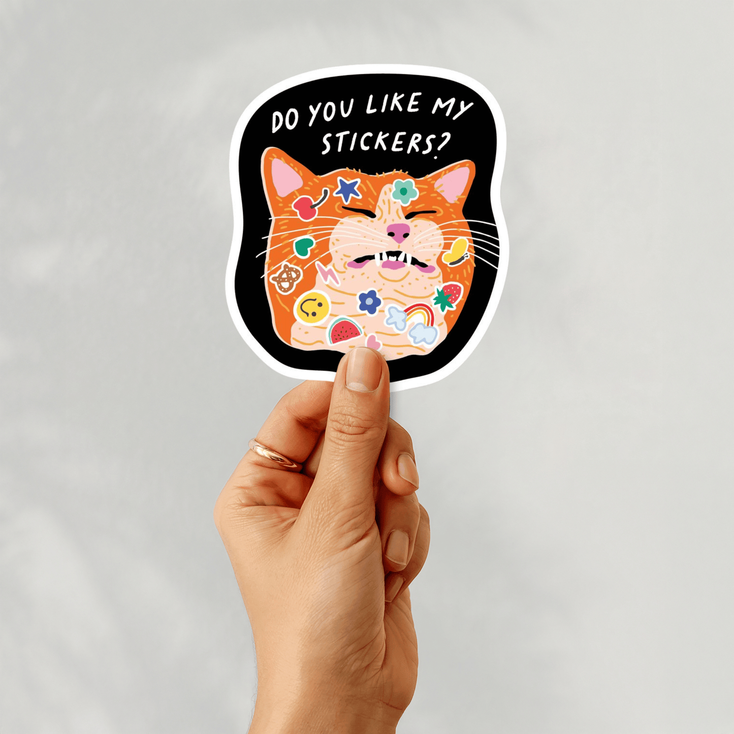 Do You Like My Stickers? 3" Vinyl Sticker