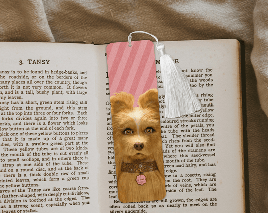 Isle of Dogs Aluminum Bookmark | Double-Sided 2x6 Metal Bookmark