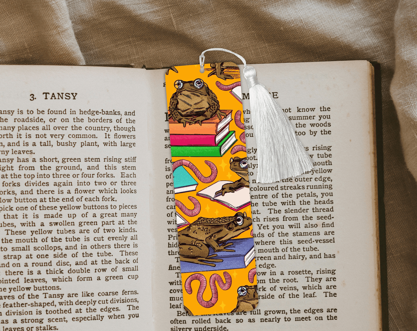 Smart Frog Aluminum Bookmark | Double-Sided 2x6 Metal Bookmark