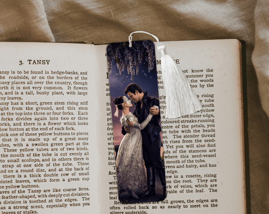 Benedict and Sophie Bridgerton Aluminum Bookmark | Double-Sided 2x6 Metal Bookmark
