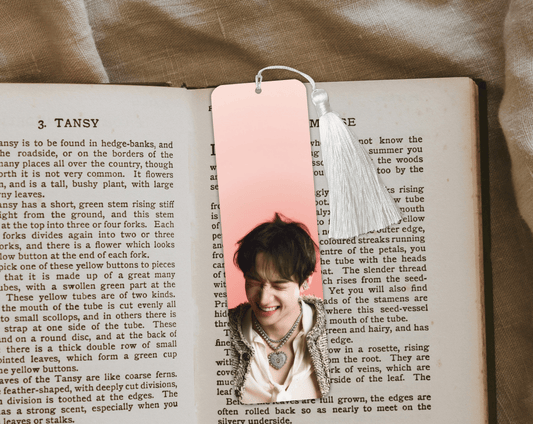 Straykids Bangchan Aluminum Bookmark | Double-Sided 2x6 Metal Bookmark